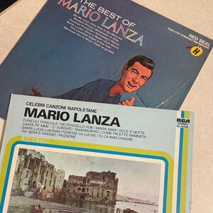 Mario Lanza, two set albums vintage